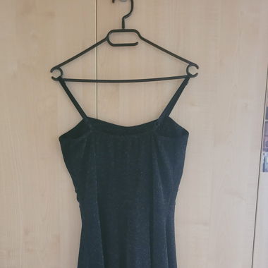 Schwarzes glitzer Kleid