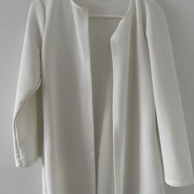 Gilet long blanc ONLY