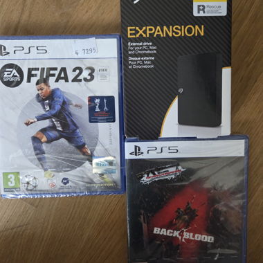 Bundle di giochi PS5 con HDD Seagate