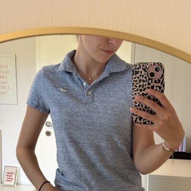 Polo HOLLISTER bleu
