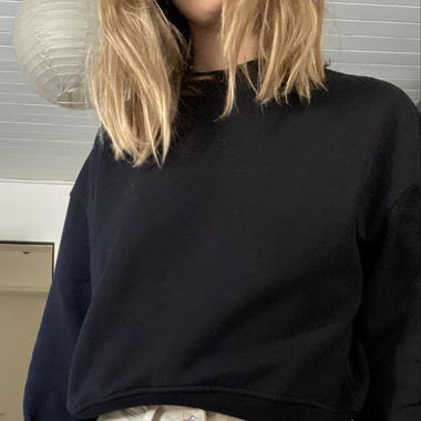 Sweat-Shirt noir