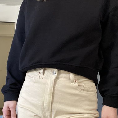 Sweat-Shirt noir