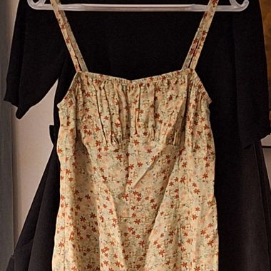 Green summer dress