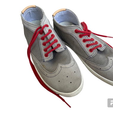 Chaussures Richelieu grises Bata t.41