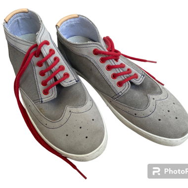 Chaussures Richelieu grises Bata t.41