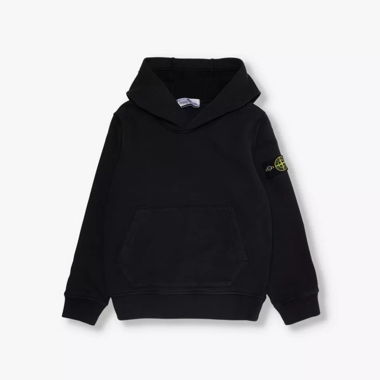 Felpa nera Stone Island