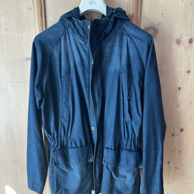 Zara Denim Jacket with Hood