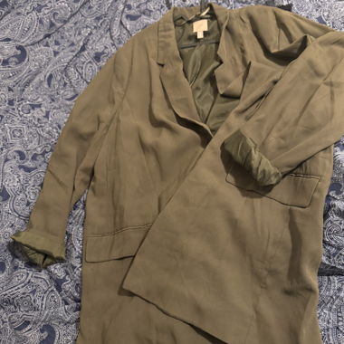 Blazer verde taglia 3XL come nuovo, indossato solo una volta