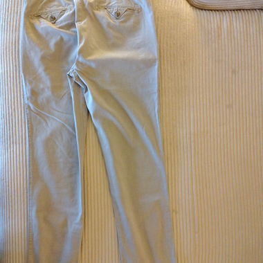 Pantaloni chino beige Taglia 48
