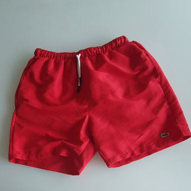 Red Lacoste Shorts
