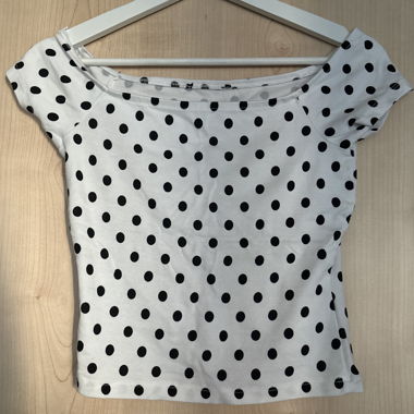 T-shirt à pois