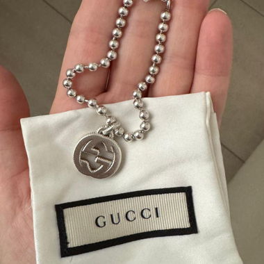 Braccialetto Gucci argento 