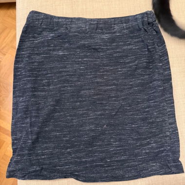 Dark grey short skirt