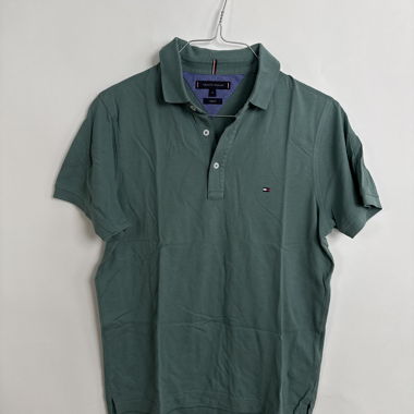 Tommy Hilfiger green polo shirt