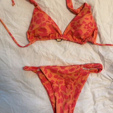 Orange-Red Bikini