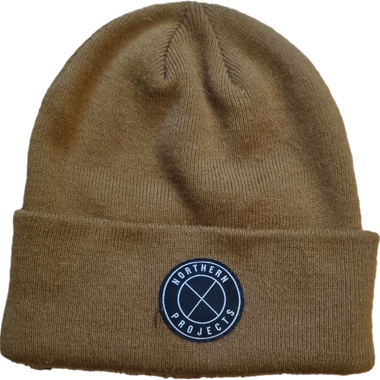Northern Projects brown beanie