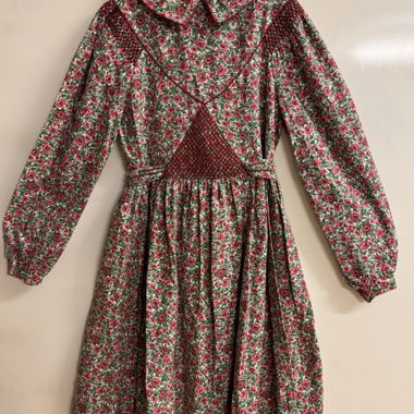Floral Long-Sleeve Dress