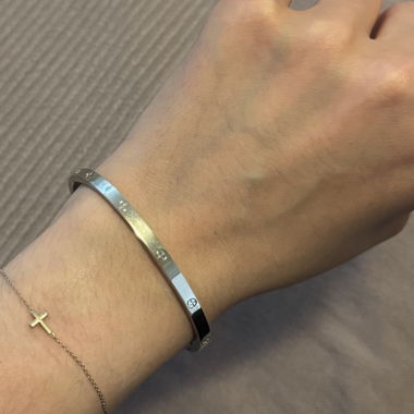 Armband aus massivem Silber