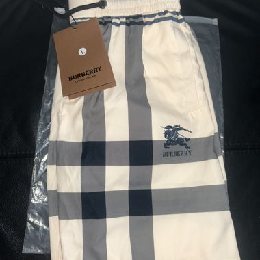 Short Burberry a quadri