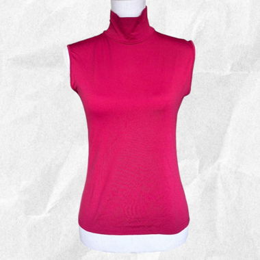 2000s Neck Sleeveless Top