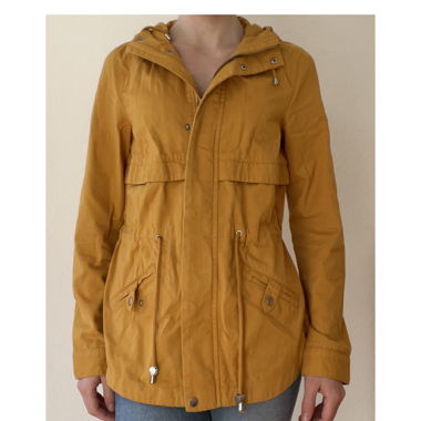 gelbe Übergangs-Jacke