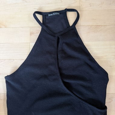 Bershka schwarzes Top