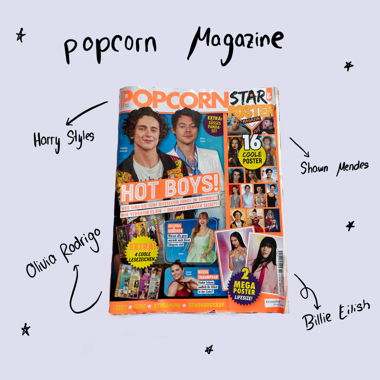 Popcorn Magazin (harry styles, billie eilish,…)