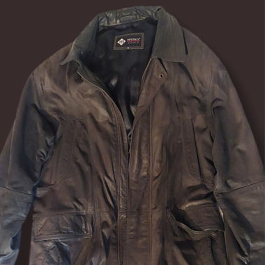 Dark Brown leather jacket