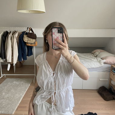 cute tie top 