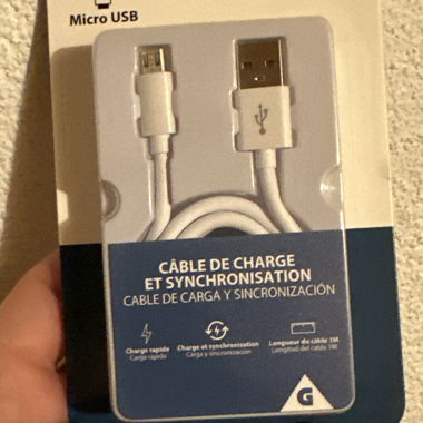 Micro-USB-Lade- und Synchronisationskabel