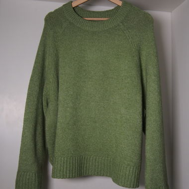Green Knit Sweater Pull&Bear