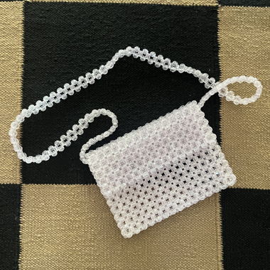 Borsa a mano con perle Studio 7