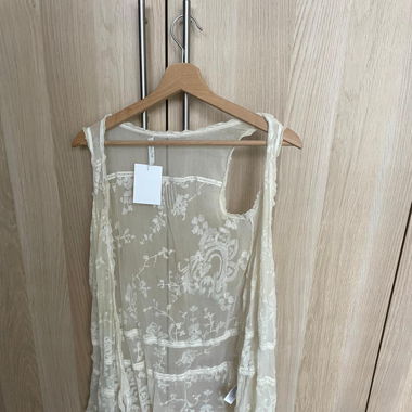 Embroided vest