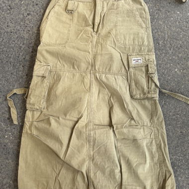 Jupe cargo BDG kaki XL