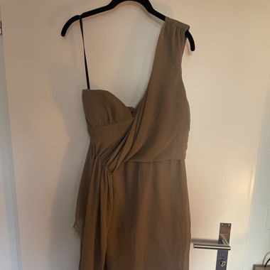 Religion one shoulder dress