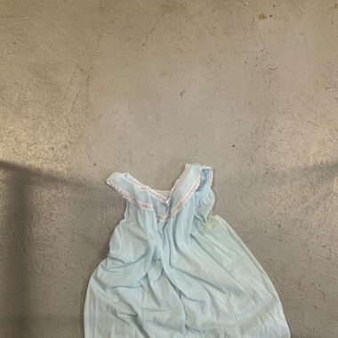 Baby blue lingerie dress