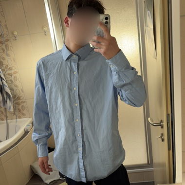 Camicia Ralph Lauren azzurro chiaro