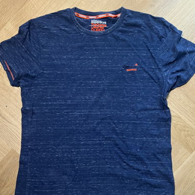 Superdry T-shirt blau