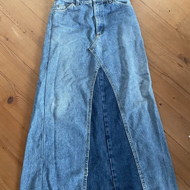Gonna in jeans di Rework Taglia XS