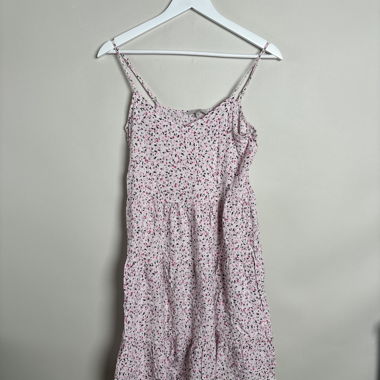 Robe à bretelles spaghetti florale