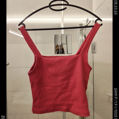 Pink Crop Top