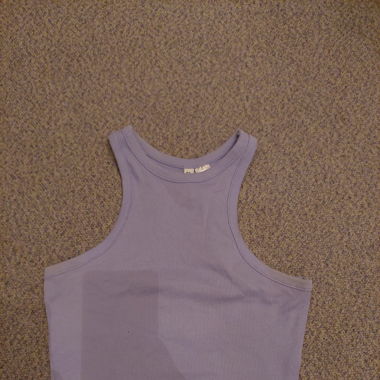 Pastelllila tanktop