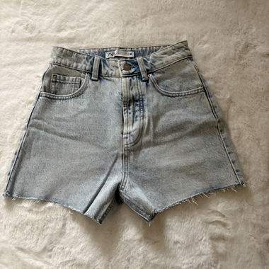 Blaue Zara Sommer Shorts