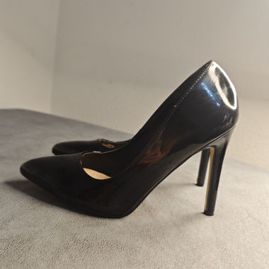 Black Patent Heels