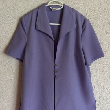 Violettes Oberteil