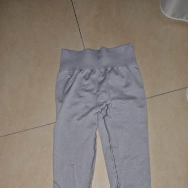 TEVEO Leggings Hellgrau