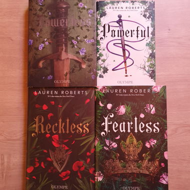 Set mit 4 Büchern Lauren Roberts Collector (fr)