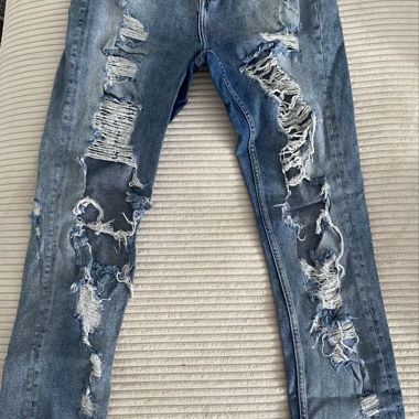 Zerrissene Highwaist Jeans