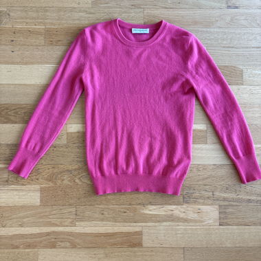 Pinker 100% Kaschmirpullover