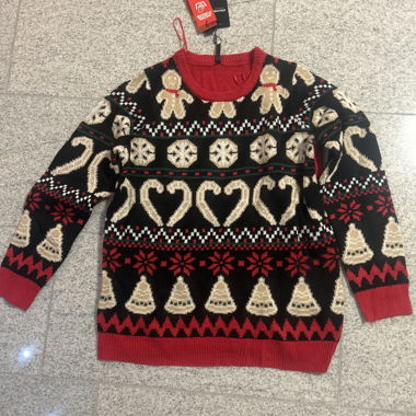 Patterned Christmas Sweater